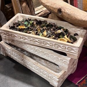 Bol con guarda Rect con patas 