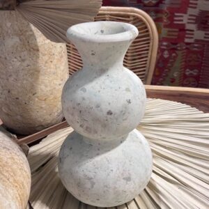 Florero Piedra Natural Ondulado