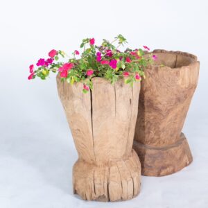 Macetero Borneo Teca Grande