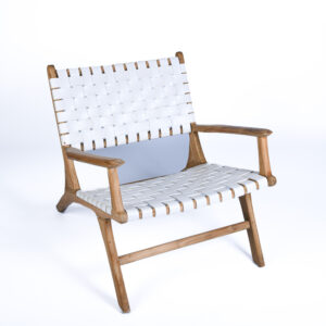 Poltrona Cuero con apoyabrazo