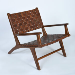 Poltrona Cuero con apoyabrazo