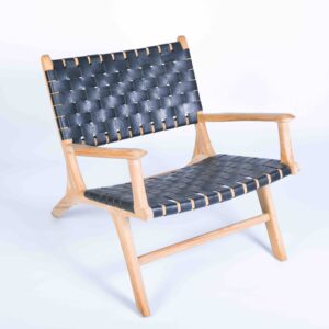 Poltrona Cuero con apoyabrazo