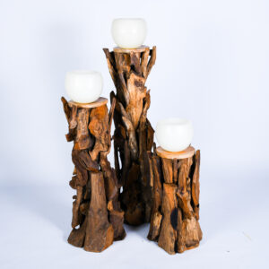 Portavela Arrayanes Set x 3